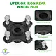 club car rear wheel hub